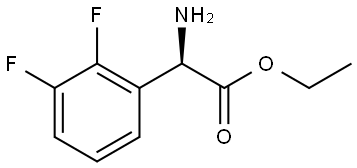 ethyl (R)-2-amino-2-(2,3-difluorophenyl)acetate Struktur