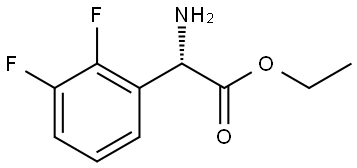 ethyl (S)-2-amino-2-(2,3-difluorophenyl)acetate Struktur