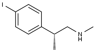 (2-(4-iodophenyl)propyl)(methyl)amine Struktur