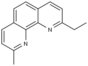 2-ethyl-9-methyl-1,10-phenanthroline Struktur