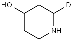 piperidin-2-d-4-ol Struktur