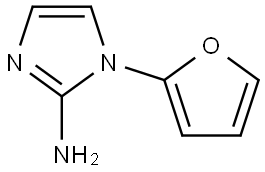 1-(furan-2-yl)-1H-imidazol-2-amine Struktur