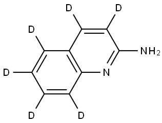 quinolin-d6-2-amine Struktur