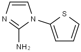 1-(thiophen-2-yl)-1H-imidazol-2-amine Struktur