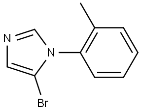 5-bromo-1-(o-tolyl)-1H-imidazole Struktur