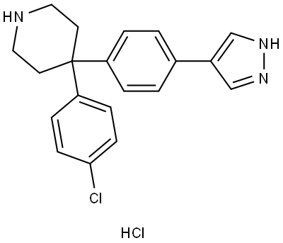 AT7867 hydrochloride Struktur