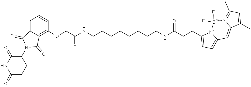 BODIPYFLthalidomide Struktur