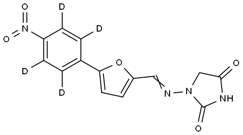 Dantrolene-d4 Struktur