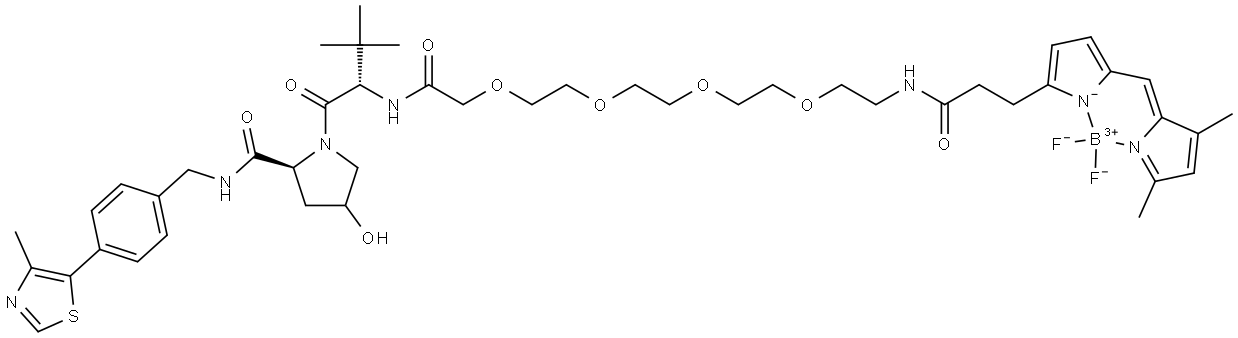 BODIPY FL VH032 Struktur