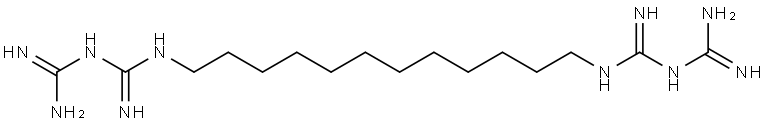 2,4,17,19-Tetraazaeicosanediimidamide, 3,18-diimino- Struktur