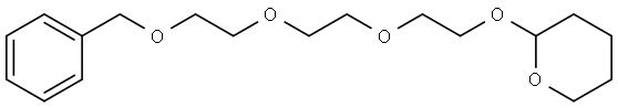 Benzyl-PEG3-THP Struktur