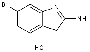 2-Amino-6-bromoindole hydrochloride Struktur