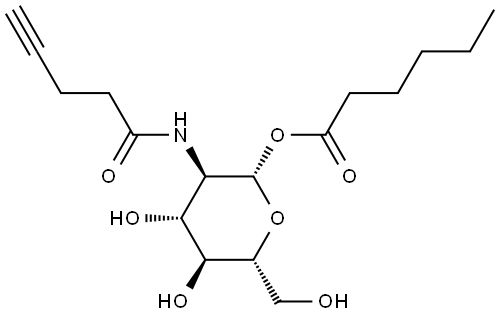 1-Hex-GlcNAlk Struktur