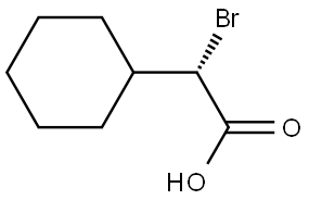 (S)-2-Bromo-2-cyclohexylacetic acid Struktur