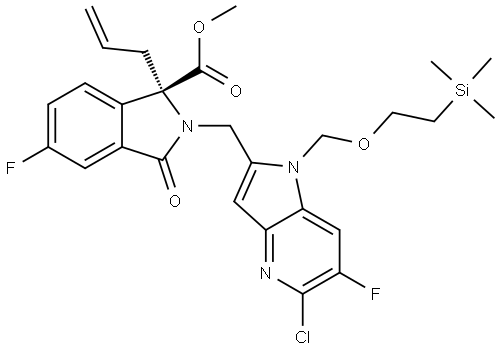 tert-butyl 2,7-diazaspiro[4.4]nonane-2-carboxylate Struktur