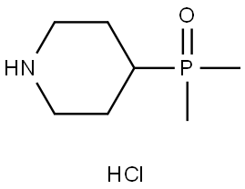 Dimethyl(piperidin-4-yl)phosphine oxide hydrochloride Struktur