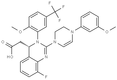 Letermovir Impurity 28 Struktur