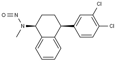 N Nitroso Sertraline Struktur