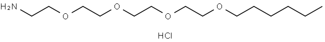 Amino-PEG4-C6 (HCl salt) Struktur