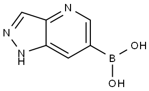 (1H-Pyrazolo[4,3-b]pyridin-6-yl)boronic acid Struktur