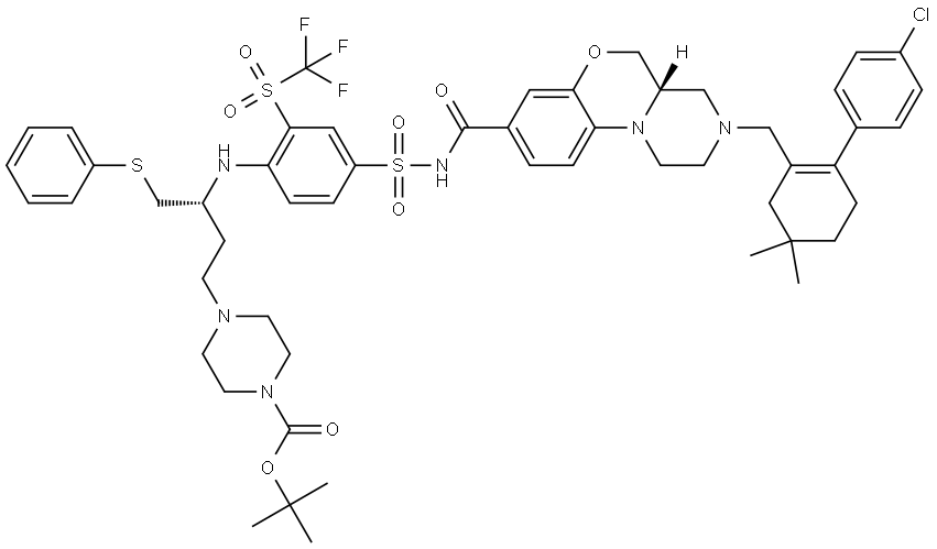 BcI-2/BcI-xI ligand 1 Struktur