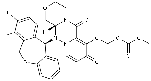 Baloxavir Impurity Struktur