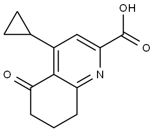 4-環(huán)丙基-5-氧代-5,6,7,8-四氫喹啉-2-甲酸, 3048040-91-8, 結(jié)構(gòu)式