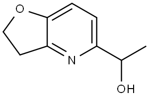 Furo[3,2-b]pyridine-5-methanol, 2,3-dihydro-α-methyl- Struktur