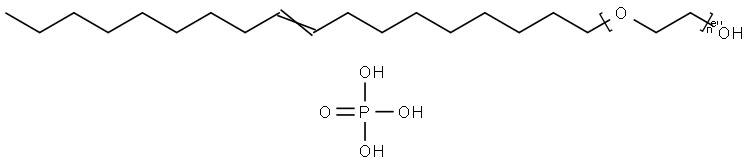 OLETH-2 PHOSPHATE Struktur