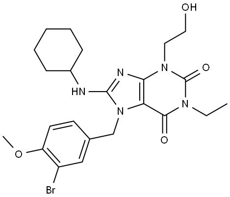 Cyclohexylamine derivatives Struktur