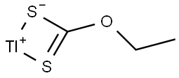 O-ETHYLXANTHIC ACID, THALLIUM SALT Struktur