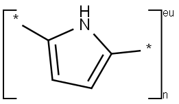 POLYPYRROLE, POLYMER-SUPPORTED, 20 WT. % DISPERSION IN WATER Struktur