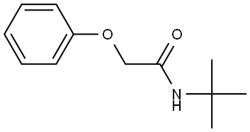 N-TERT-BUTYL-2-PHENOXY-ACETAMIDE Struktur