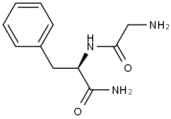 GLYCYL-D-PHENYLALANINAMIDE Struktur