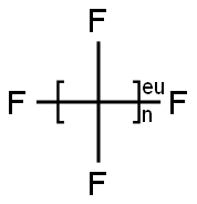 Poly(difluoromethylene), .alpha.,.omega.-difluoro- Struktur