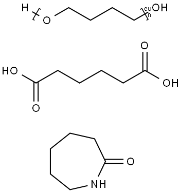 POLY(1,4-BUTYLENE ADIPATE-CO-POLYCAPROLACTAM) Struktur