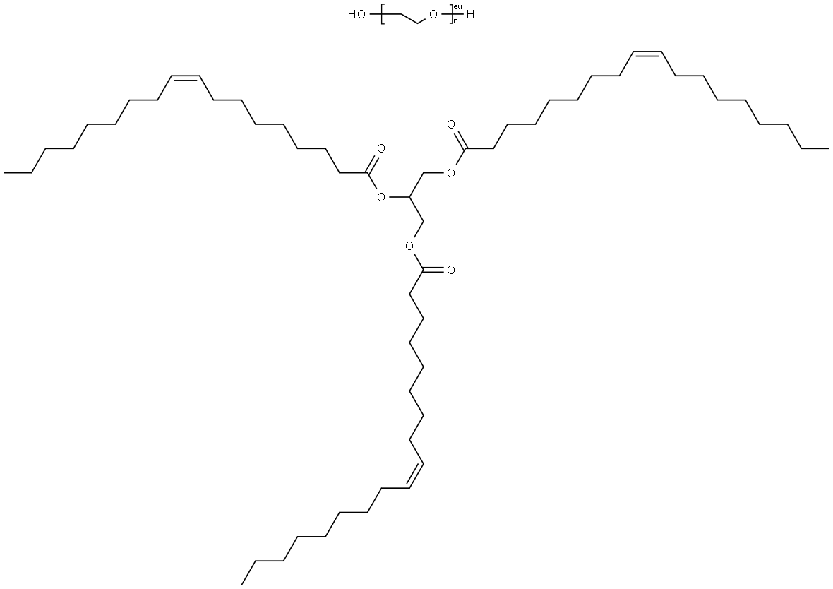 PEG-10 GLYCERYL OLEATE Struktur