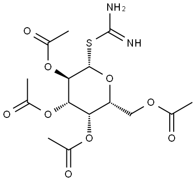 β-D-Galactopyranose, 1-thio-, 2,3,4,6-tetraacetate 1-carbamimidate