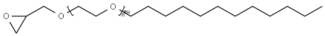 Polyethylene Glycol Glycidyl Lauryl Ether Struktur