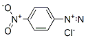 4-nitrobenzenediazonium chloride Struktur