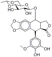 3',4'-dihydroxyetoposide Struktur