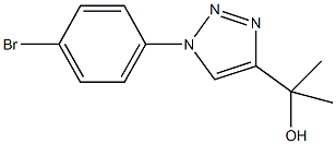 2-(1-(4-Bromophenyl)-1H-1,2,3-triazol-4-yl)propan-2-ol