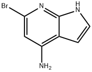 4-AMINO-6-BROMO-7-AZAINDOLE Struktur