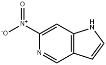 1H-Pyrrolo[3,2-c]pyridine, 6-nitro- Struktur