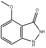 3H-Indazol-3-one, 1,2-dihydro-4-Methoxy- Struktur