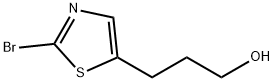 3-(2-BroMothiazol-5-yl)propan-1-ol Struktur