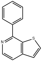 7-Phenyl-thieno[2,3-c]pyridine Struktur