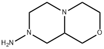 Pyrazino[2,1-c][1,4]oxazin-8(1H)-amine, hexahydro- (9CI) Struktur