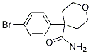 4-(4-BROMOPHENYL)TETRAHYDRO-2H-PYRAN-4-CARBOXAMIDE Struktur