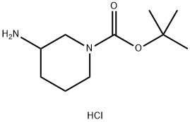 (+/-)-3-AMINO-1-N-BOC-PIPERIDINE-citrate Struktur